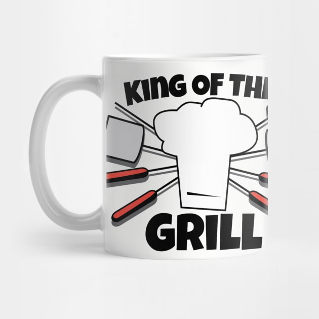 King of The Grill by MiniMoosePrints